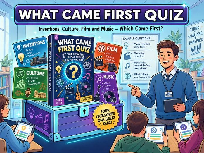 What Came First Quiz