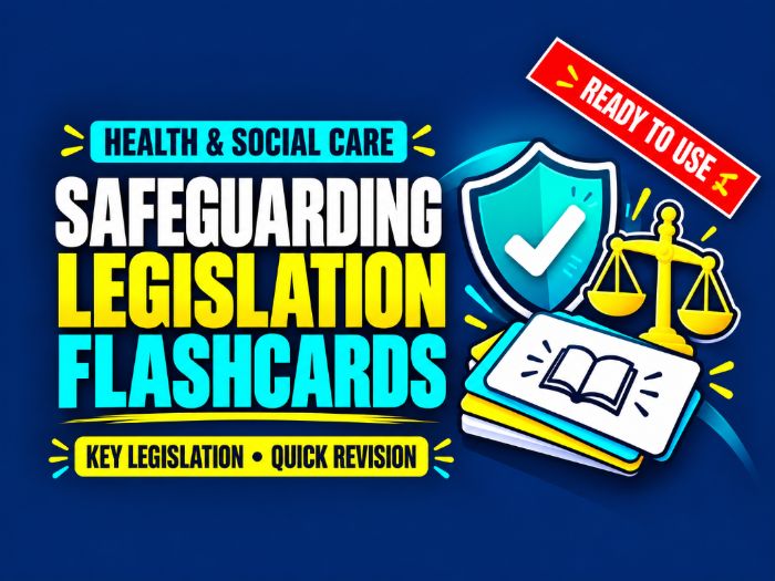Health & Social Care Safeguarding Legislation Flashcards – Care Act, MCA, DoLS, Duties