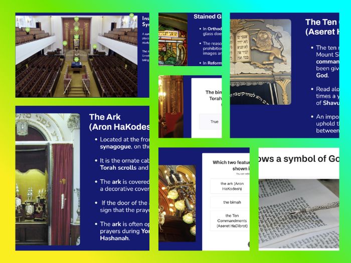 KS2/3 Interactive Guide To A Synagogue