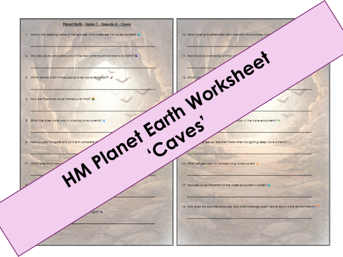 Planet Earth S1: Ep4 Worksheet