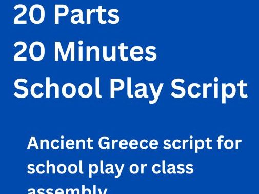 Ancient Greece Class Assembly Script