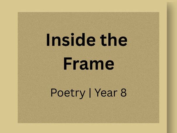 The Gallery — Poetry Lesson | Self-Image, Perception & Identity | Year 8 (KS3)