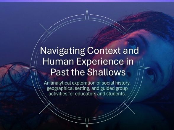 Past The Shallows Novel Social Historical Context Activities Senior