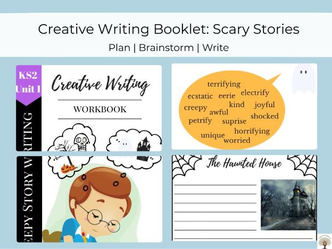 Creative Writing Workbook: Creepy Story Writing