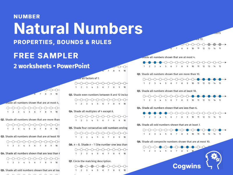 Natural Numbers: Properties, Bounds & Rules – Free Sampler