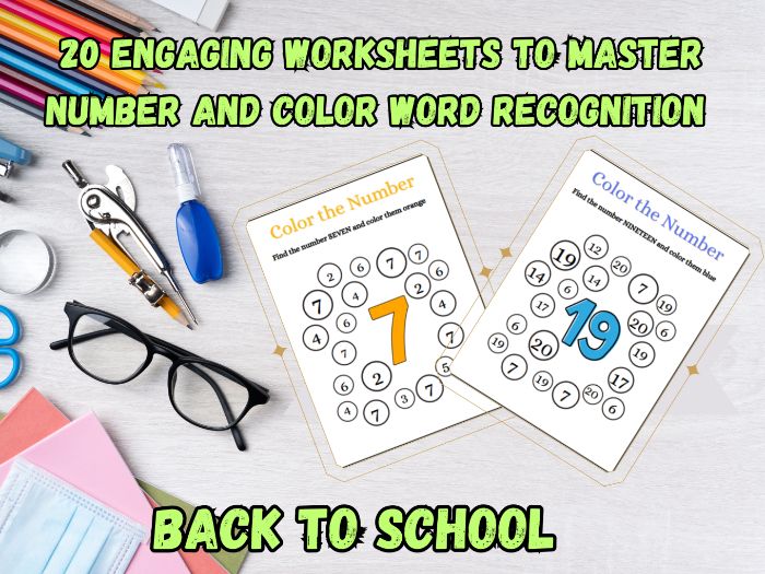 Number Detectives: A Fun 'Find & Color' Mission (Numbers 1-20)