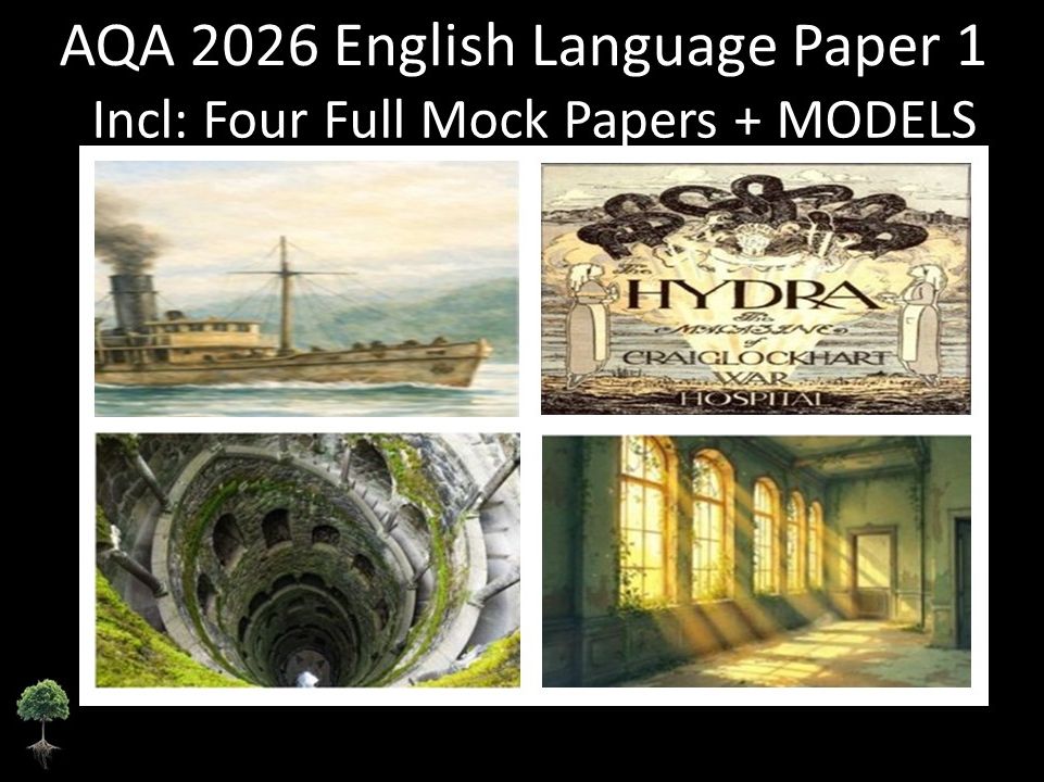 Four AQA 2026 English Language Paper 1 Mocks | Models