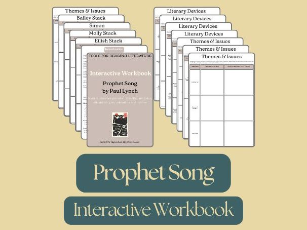 Prophet Song – Interactive Workbook: Key Quotes, Themes & Literary Devices
