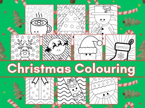 Christmas Colouring Pages