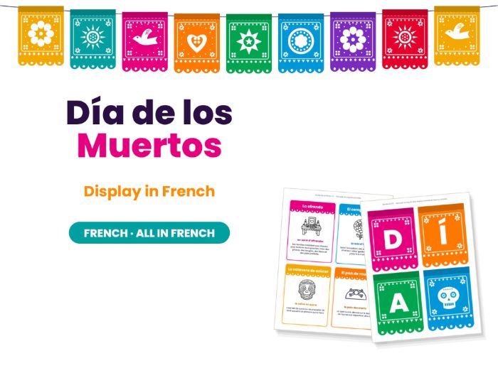 French Day of the Dead Display Pack
