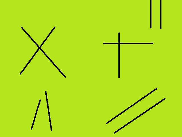 Parallel, Perpendicular, and Intersecting Lines Sorting Game