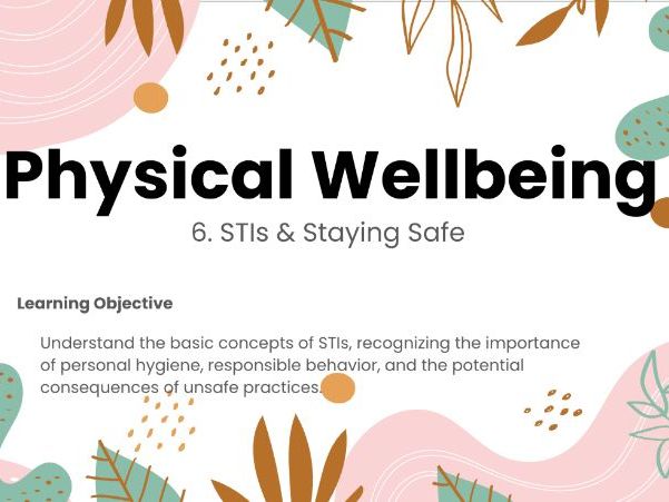 STIs & Staying Safe – KS3 Year 9 PSHE Lesson on Sexual Health and Responsibility