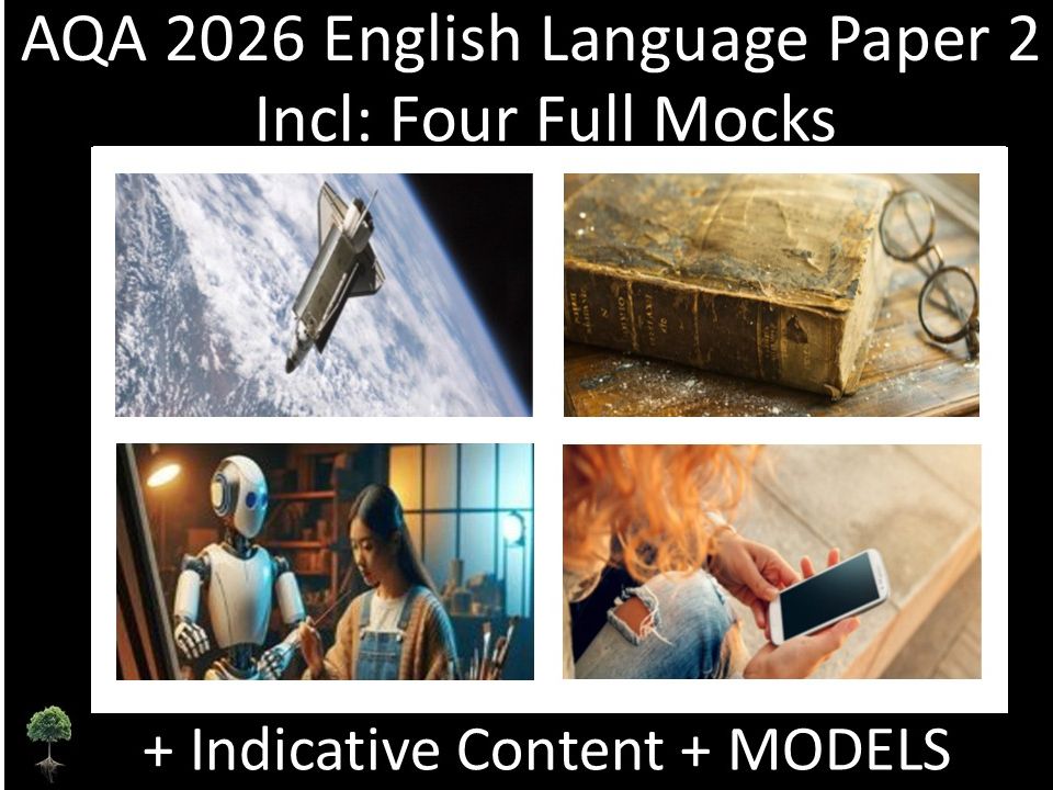 Four AQA 2026 English Language Paper 2 Mocks | MODELS