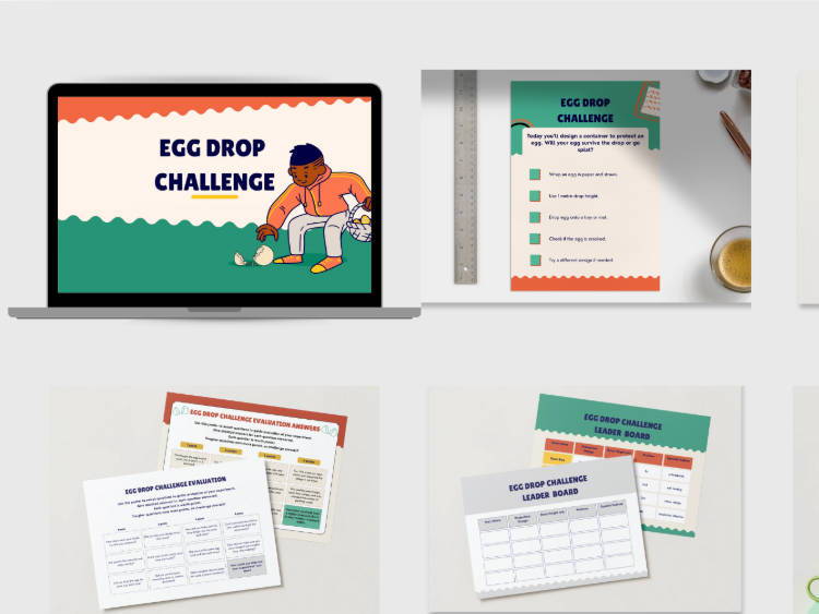 Egg Drop STEM Challenge | Engineering Experiment for Kids