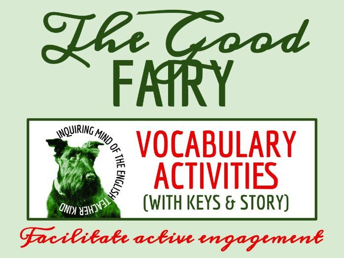 "Christmas; or, The Good Fairy" by Harriet Beecher Stowe Vocabulary Activities