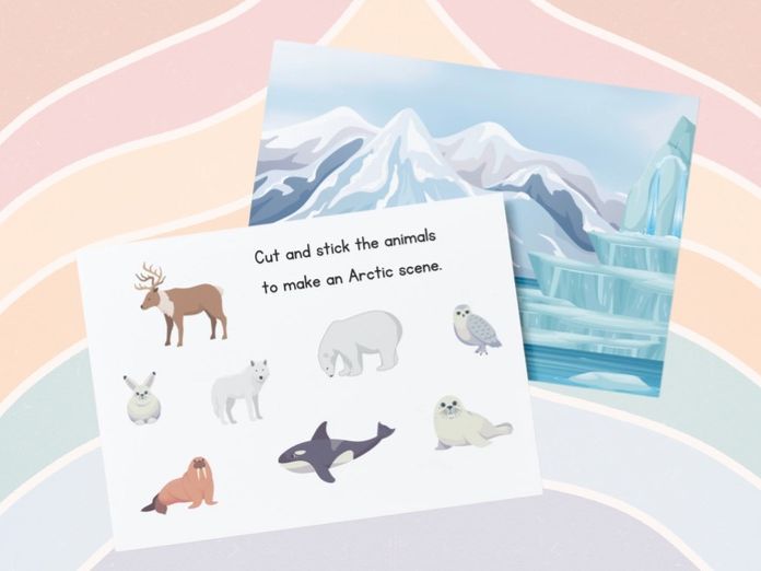 Polar - Arctic Cut and Stick Scene