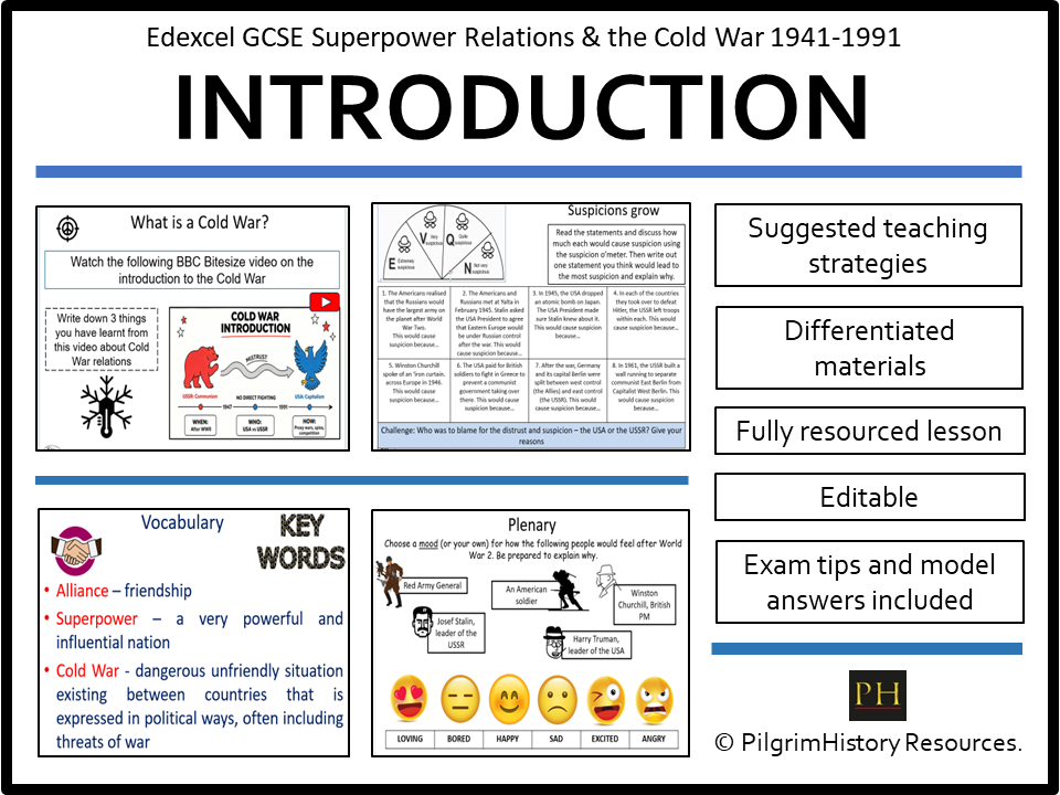 Edexcel GCSE Cold War: Origins of the Cold War - Introduction