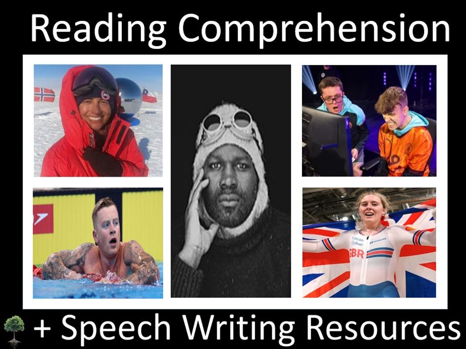 Courage + Achievement: 5 Reading Comprehension + Writing Resources