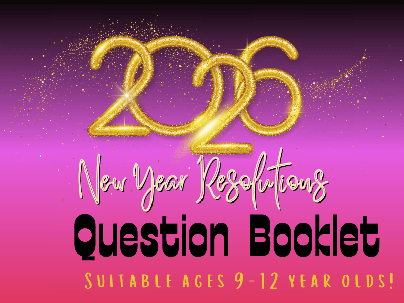New Year Resolutions and Creativity: A Question Booklet for Young Thinkers