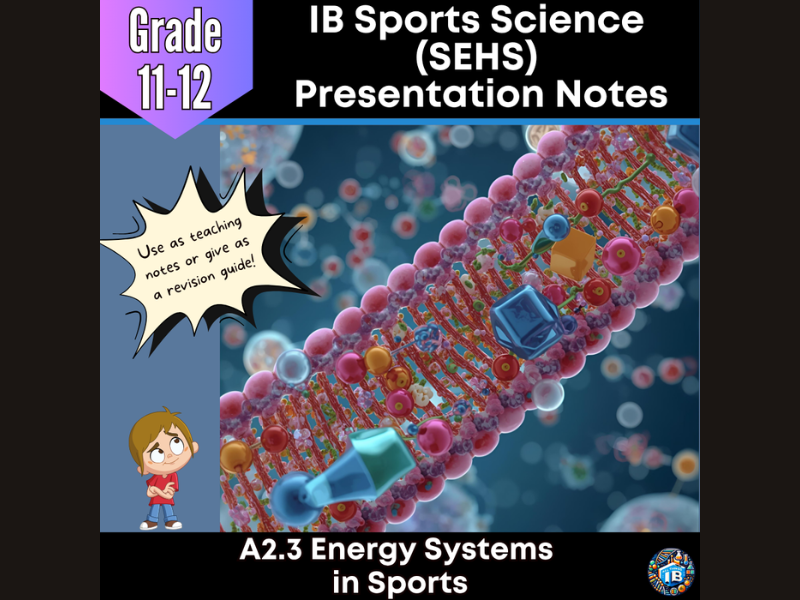 IB SEHS A2.3: Energy Systems Teaching Notes & Revision Guide 2026