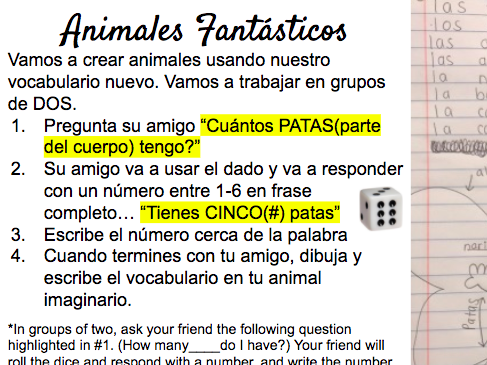 Pets and Animals Spanish Vocabulary - Powerpoint, Readings, and Activities