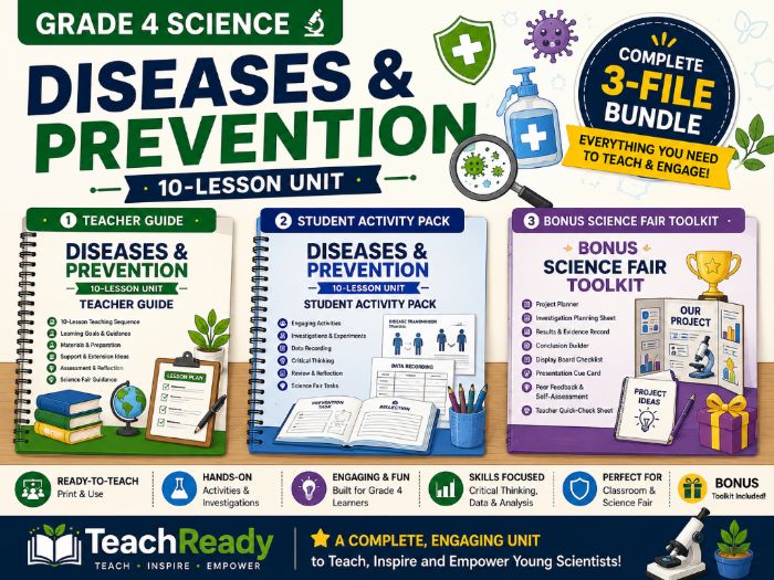 Diseases & Prevention, Grade 4 Science