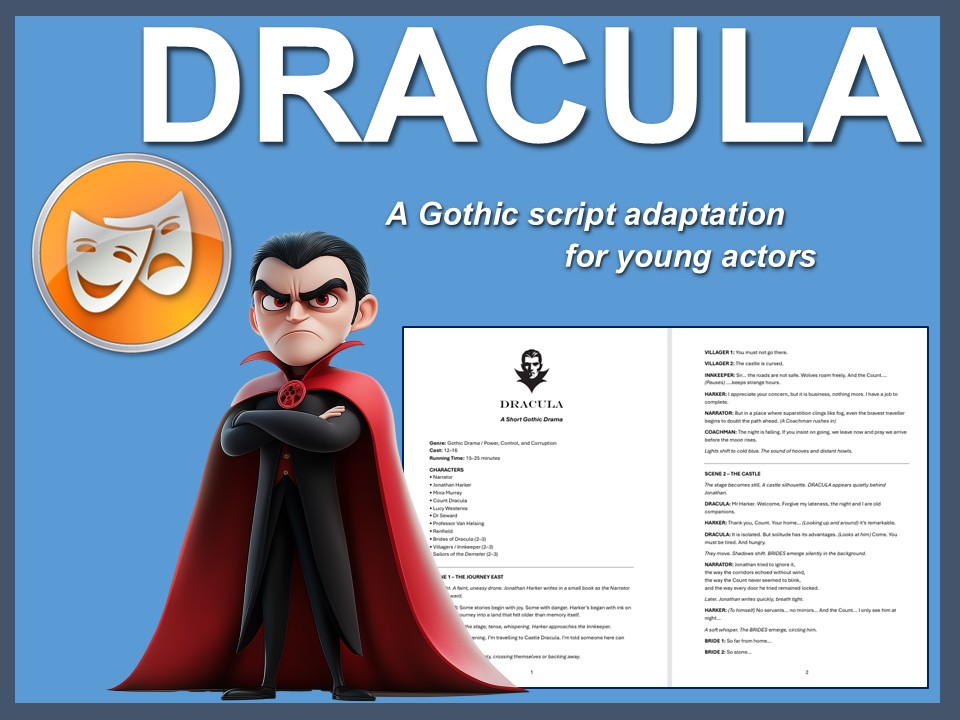 Dracula: A script for young actors