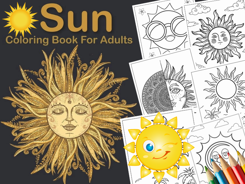 Sun Coloring Pages for All Ages – Radiant & Fun Printable Designs!
