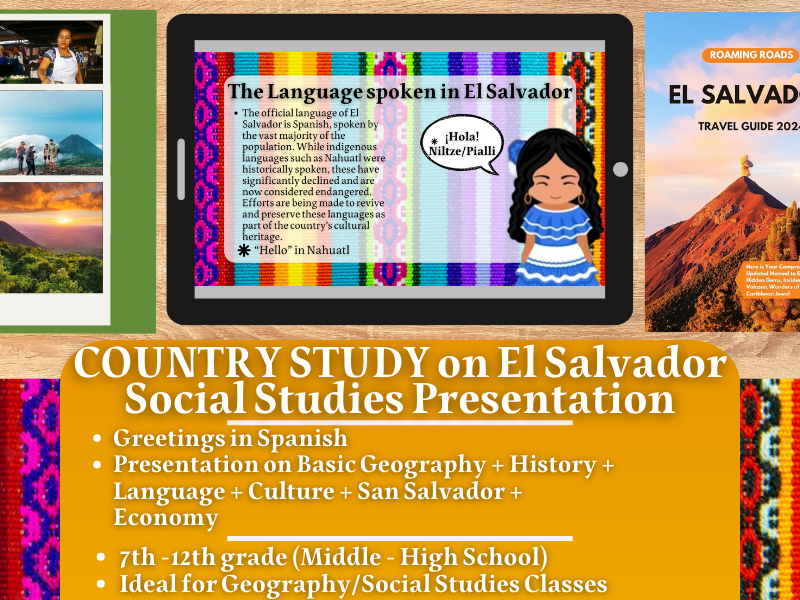 Country Study Presentation on El Salvador - Central America