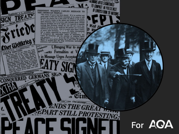 Compromises of the Big Three after WWI (AQA)