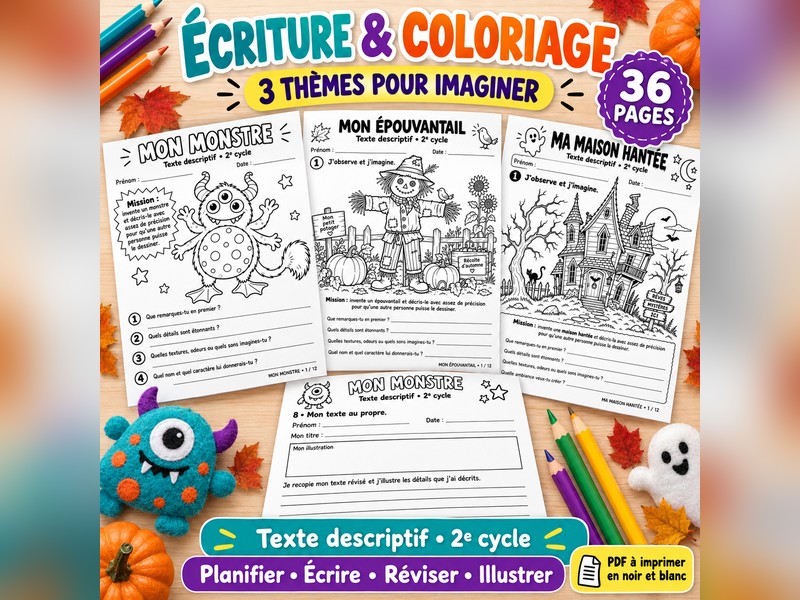 French Descriptive Writing - Texte descriptif