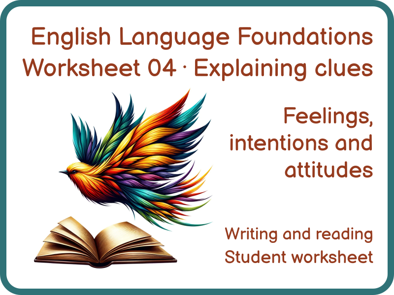 Character Inference Worksheet KS3 GCSE English Language 04