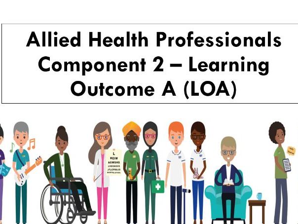 Allied Health Professionals – BTEC HSC C2 FULL LESSON (MDT)