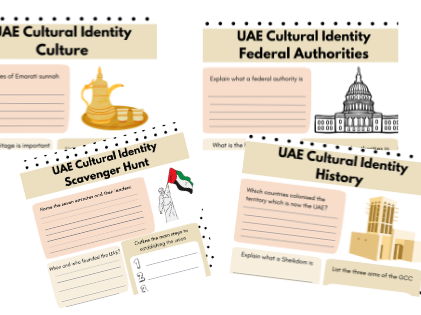 UAE Cultural Identity Scavenger Hunt