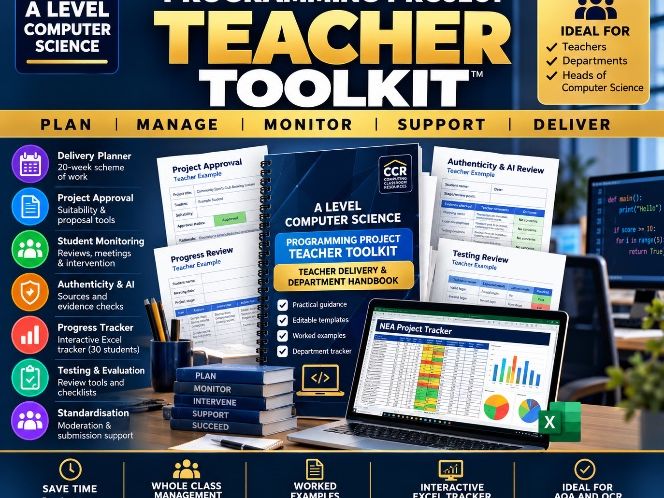 A Level Computer Science NEA Teacher Toolkit