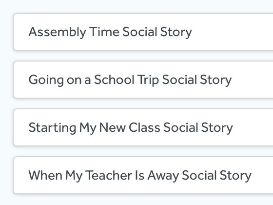 Daily School Routines and Transitions Social Story Bundle