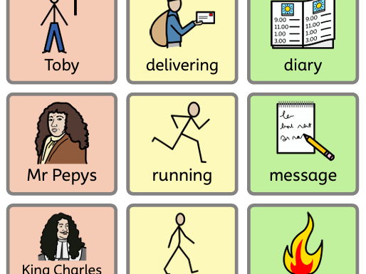 Colourful Semantics: Toby and the Great Fire of London