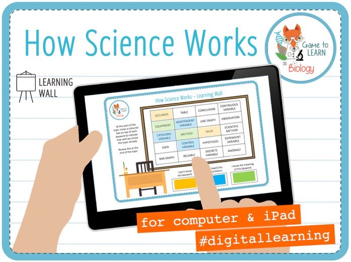 How Science Works Digital Learning Wall (KS3/4) Teaching Resources