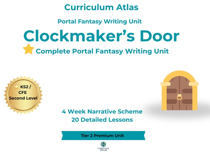 Clockmaker’s Door – Portal Fantasy Writing Unit (4 Weeks, 20 Lessons) | KS2 / CfE Second Level