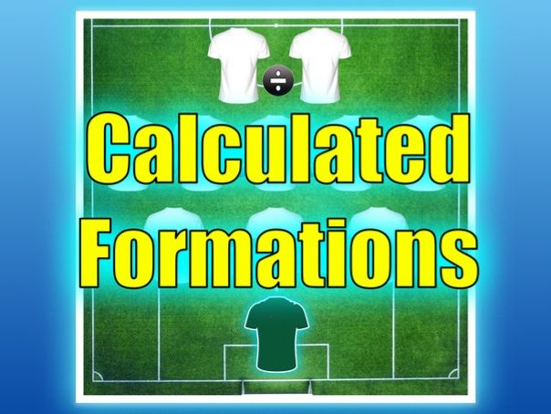 Calculated Football Formations