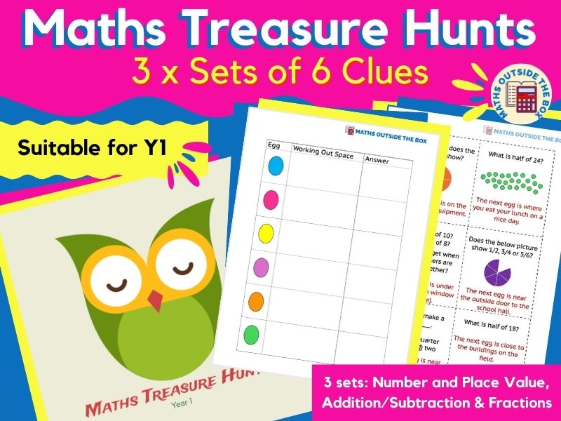 Maths Treasure Hunts (Year 1)