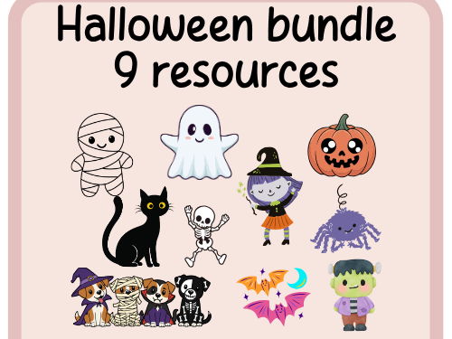 Halloween bundle- Year 1