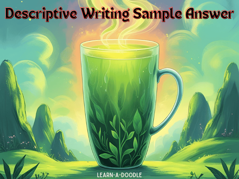 Green Tea: Top Descriptive Writing Sample Answer GCSE/IGCSE English Language