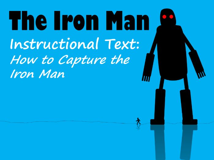 The Iron Man Example Instructions, Feature Identification & Answers