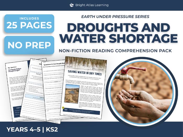 Droughts Reading Comprehension | KS2 Years 4 & 5