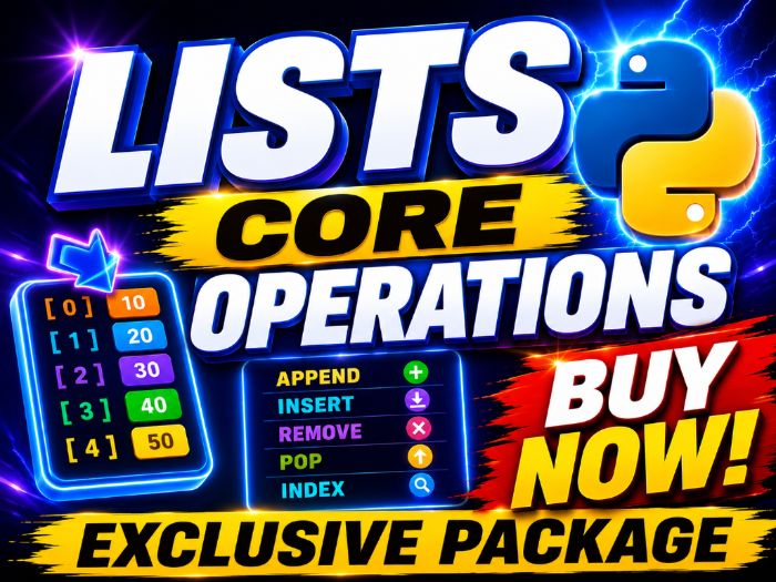 Lists in Python | Cambridge IGCSE & A-Level 9618 CS |PPT+Worksheets+Activity+MCQ+Marking Scheme