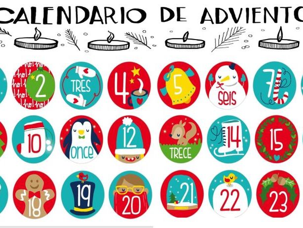 Calendario de adviento. Actividades de Navidad. (Advent Calendar in Spanish.  Christmas activities) | Teaching Resources