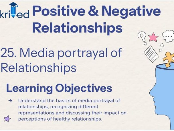 Media portrayal of relationships – Year 7 PSHE Lesson on Representation and Reality