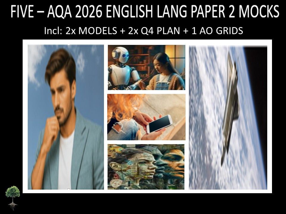 FIVE - AQA PAPER 2 | 2026 FULL MOCKS | MODELS | Q4 PLAN | AO GRIDS