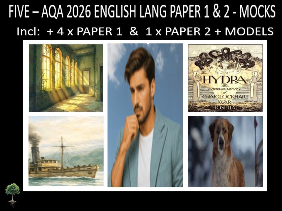 FIVE - AQA PAPER 1 & 2 | 2026 FULL MOCKS | MODELS